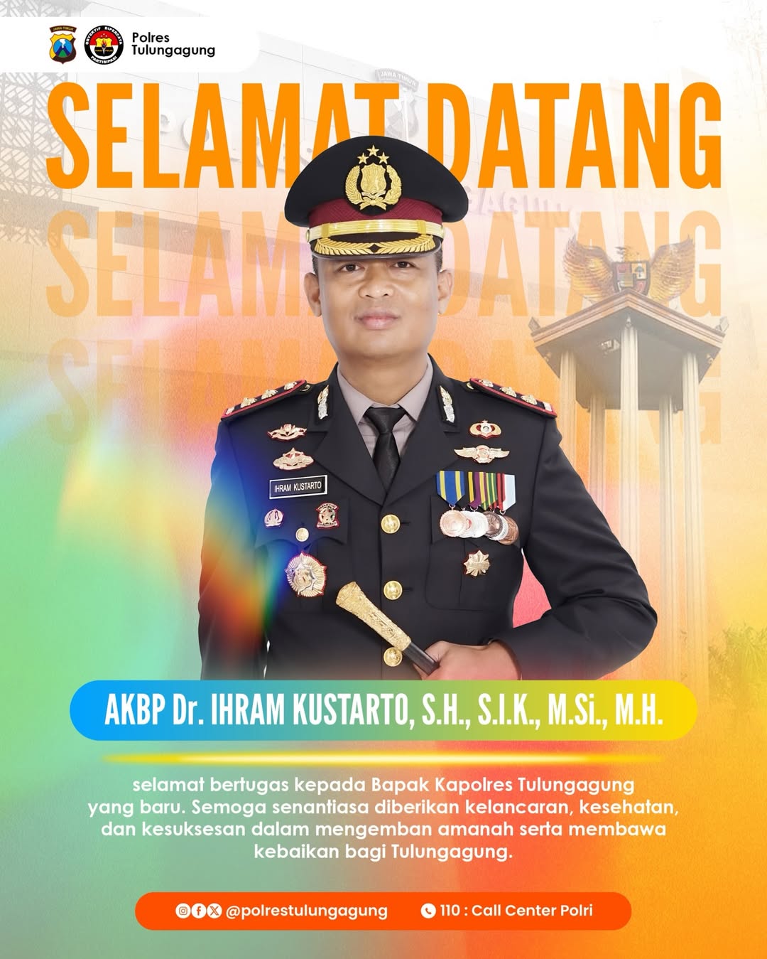 Poster Kapolres Tulungagung